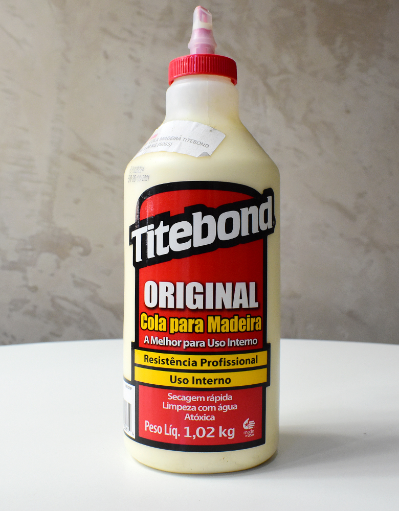 Cola para Madeira Original Titebond Resistente Profissional 1,02 kg