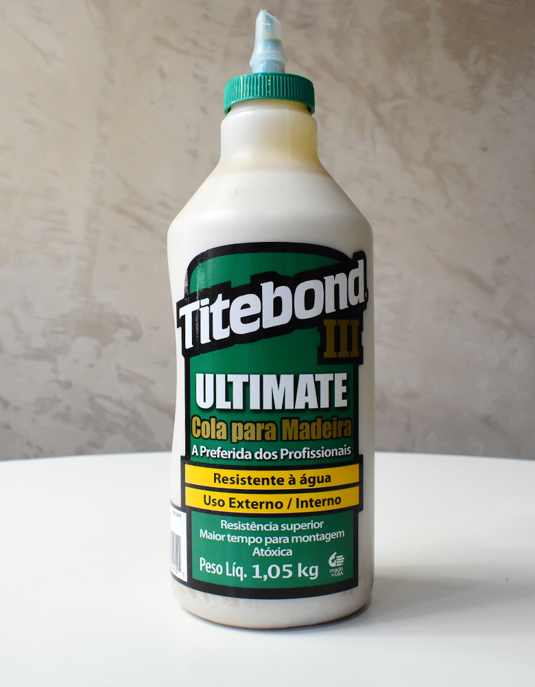 Cola para Madeira Ultimate Titebond III Resistente à água 1,05kg